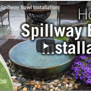 Spillway Bowl Installation - Aquascape Australia