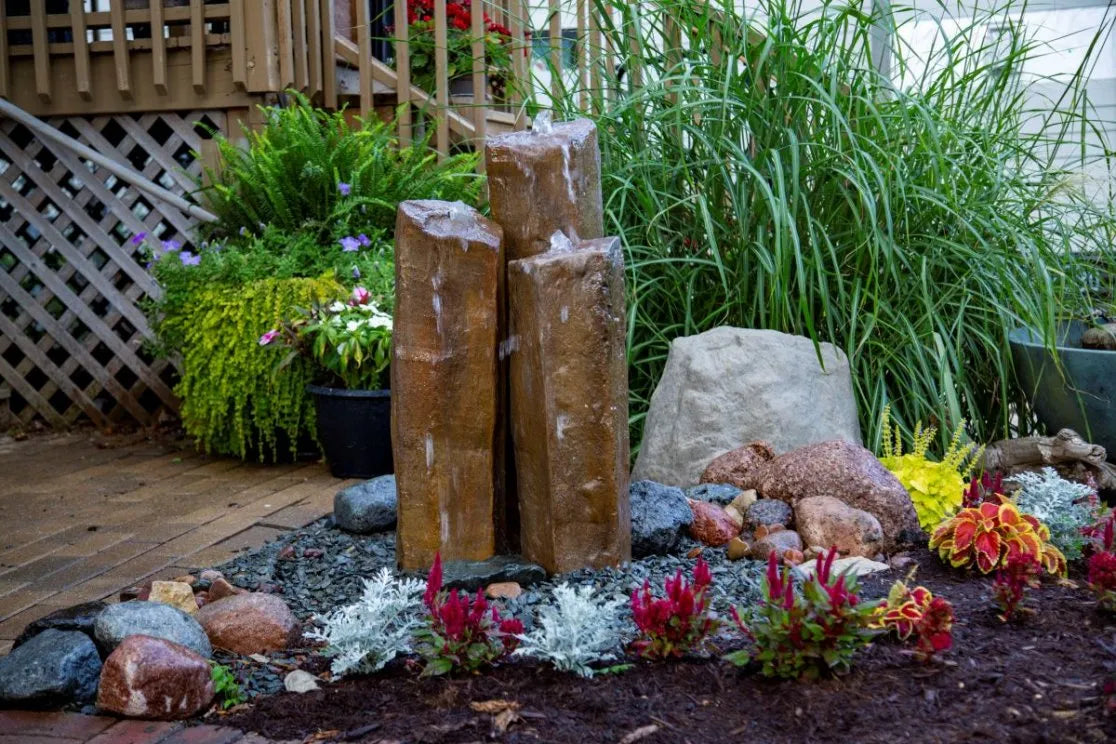 Faux Basalt Columns