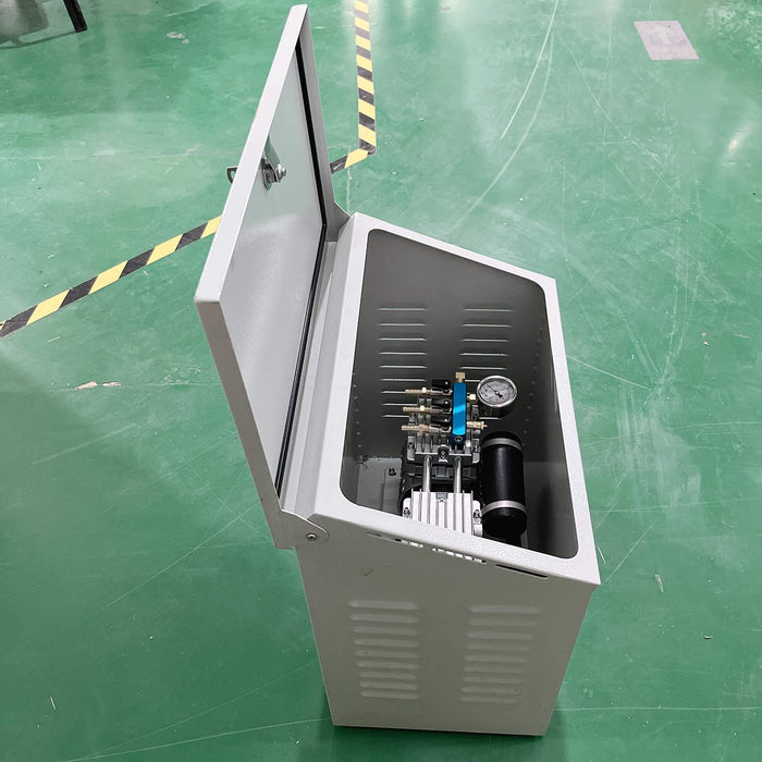 ASA 3/4hp Compressor with 4 way Manifold in Cabinet - Aquascape Australia