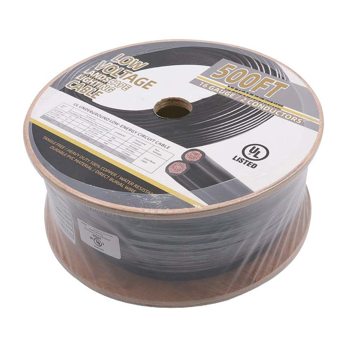 Landscape Lighting Cable - 12AWG2/C Cable - per metre