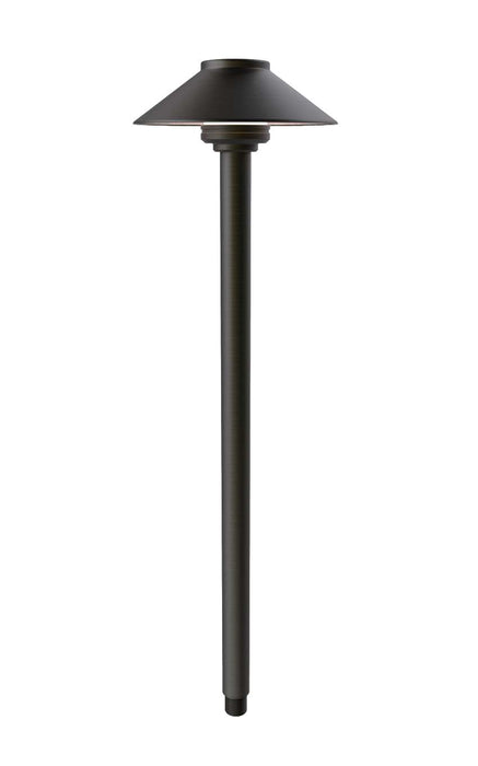 LT2400 - Die-Cast Brass Path Light - Antique Bronze