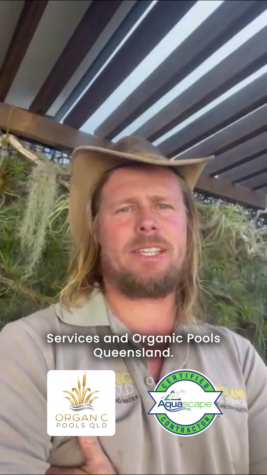 Certified Aquascape Contractor testimonial: Organic Pools QLD
