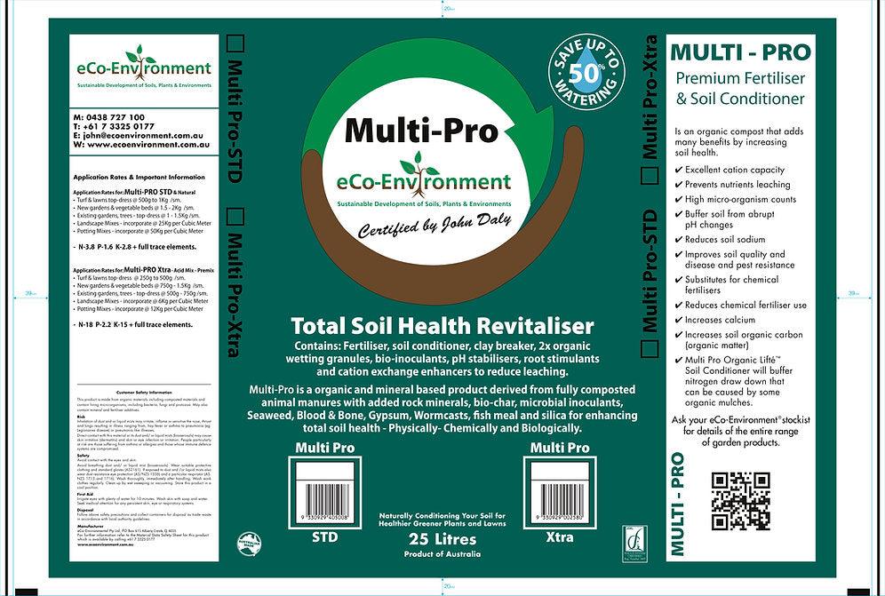 Multi Pro Extra - Total Soil Revitaliser (25 litre bag) - Aquascape Australia