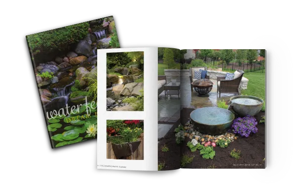 Experience our Water Feature Dream Book